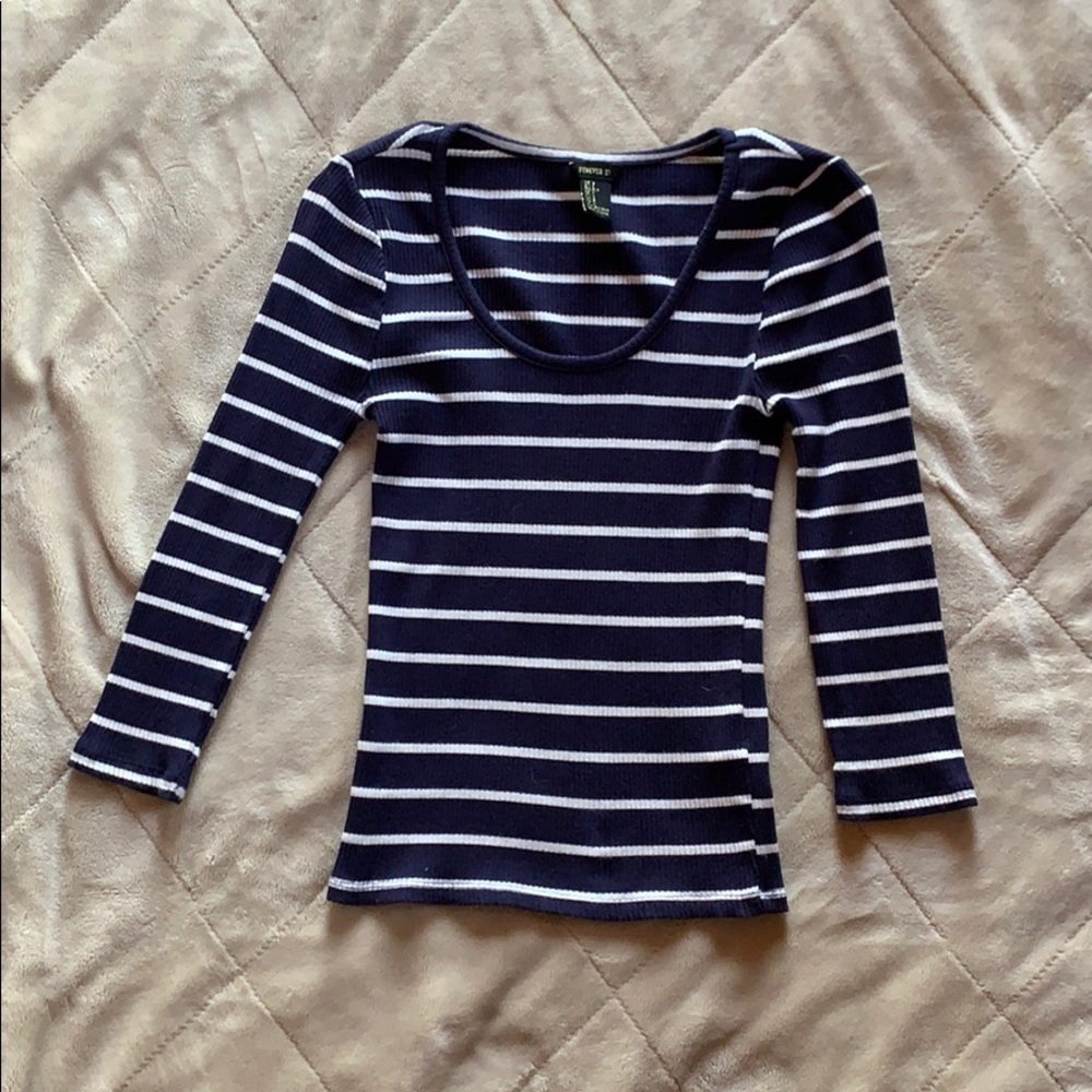 Navy blue shirt